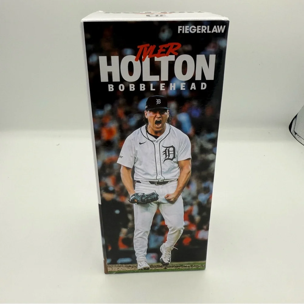 NEW Tyler Holton Bobblehead Detroit Tigers MLB Collectible